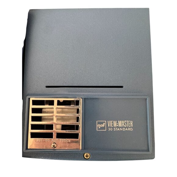 GAF View-Master 30-Watt Standard Projector W/ Red Carrying Case & Power Cord Vin - Picture 3 of 4